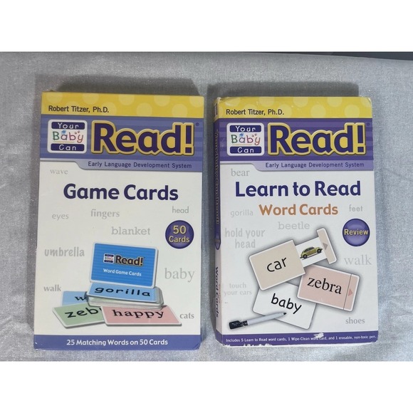 Your Baby Can Read Other - Your Baby Can Read Early Language Development System Word REVIEW & 50 Game Cards